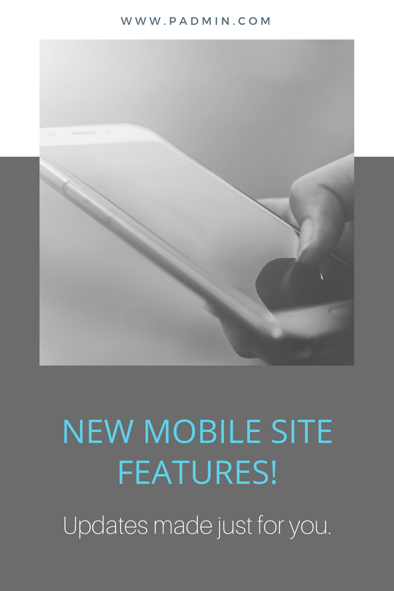 New Features on Mobile Site (2)